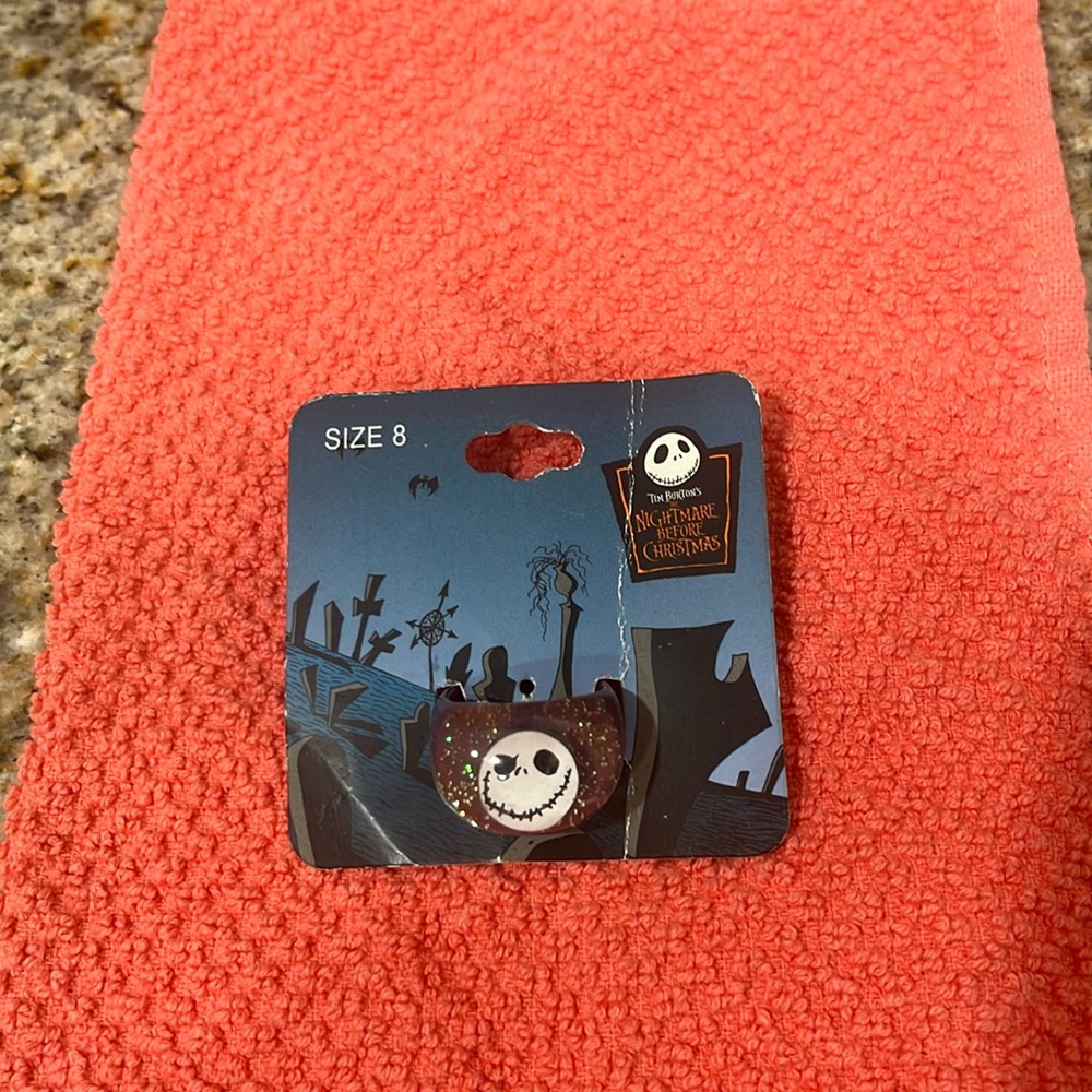 NWOT Jack Skellington ring